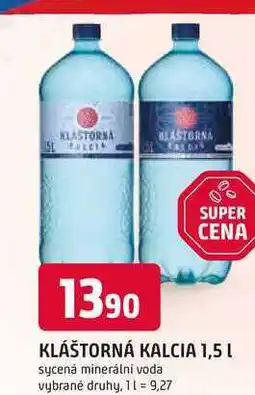 Trefa KLÁŠTORNÁ KALCIA 1,5 L nabídka
