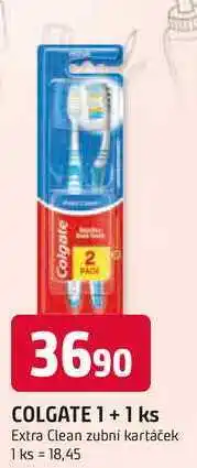 Trefa Colgate Extra Clean zubní kartáček 2 ks nabídka