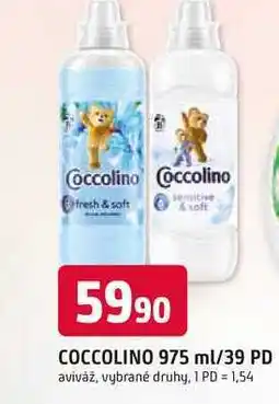 Trefa COCCOLINO 975 ml/39 PD aviváž nabídka