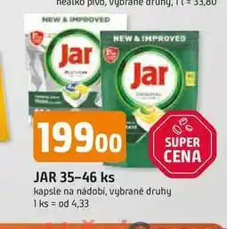 Trefa Jar kapsle na nádobí, 46ks nabídka