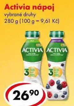CBA Activia nápoj, 280 g nabídka