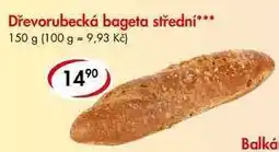 CBA Dřevorubecká bageta střední, 150 g nabídka