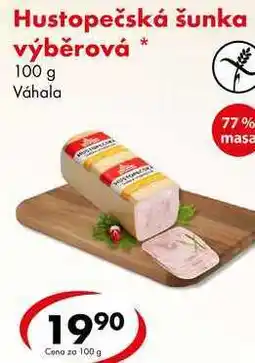 CBA Hustopečská šunka výběrová, 100 g nabídka