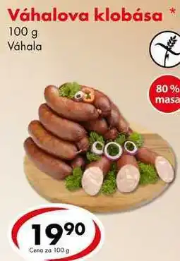 CBA Váhalova klobása, 100 g nabídka