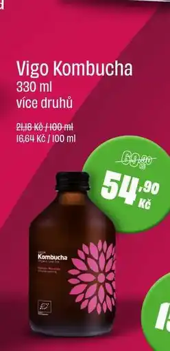 BonVeno Vigo Kombucha 330 ml více druhů nabídka
