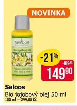 Teta Saloos Bio jojobový olej 50 ml nabídka