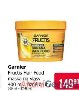 Teta Garnier Fructis Hair Food maska na vlasy 400 ml, různé druhy nabídka