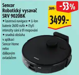 Albert Sencor Robotický vysavač SRV 9020BK nabídka