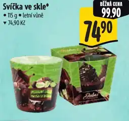 Albert Svíčka ve skle nabídka
