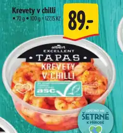 Albert Krevety v chilli nabídka