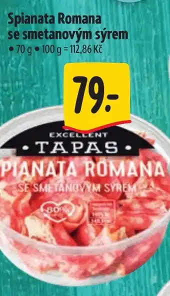 Albert Spianata Romana se smetanovým sýrem nabídka