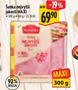 Albert Šunka nejvyšší jakosti MAXI nabídka