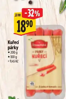 Albert Kuřecí párky nabídka
