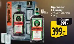 Albert Jägermeister + 2 panáky nabídka