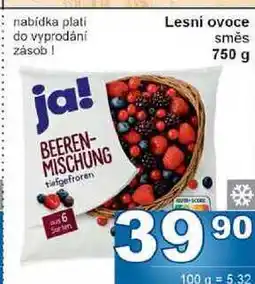 Jip Lesni ovoce směs 750 g nabídka