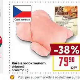Billa Kuře s rodokmenem chlazené cena za 1 kg nabídka