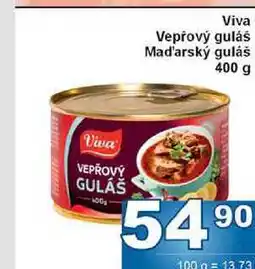 Jip Viva Vepřový guláš Mad'arský guláš 400 g nabídka