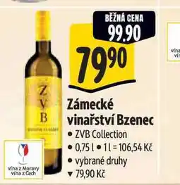 Albert Zámecké vinařství Bzenec 0,75 l nabídka