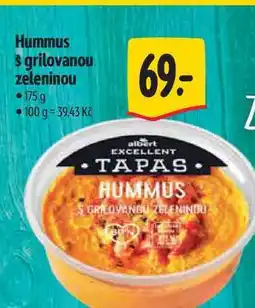 Albert Hummus s grilovanou zeleninou 175g nabídka