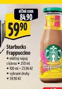 Albert Starbucks Frappuccino 250 ml nabídka