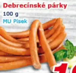 ESO MARKET Debrecínské párky nabídka