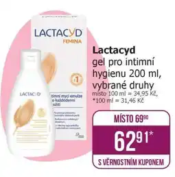 Teta Lactacyd gel pro intimní hygienu 200 ml, vybrané druhy nabídka