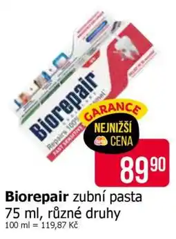 Teta Biorepair zubní pasta nabídka