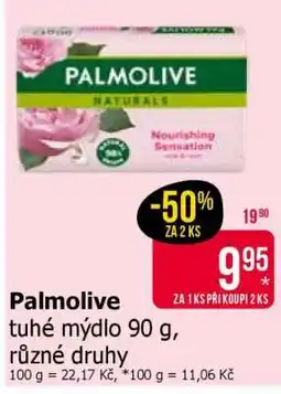 Teta Palmolive tuhé mýdlo 90 g, různé druhy nabídka