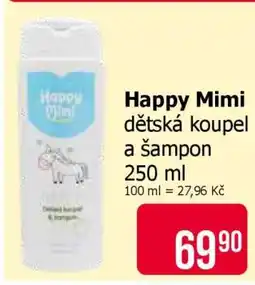 Teta Happy Mimi dětská koupel a šampon 250 ml nabídka