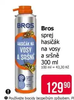 Teta Bros sprej hasičák na vosy a sršně 300 ml nabídka