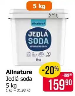 Teta Allnature Jedlá soda 5 kg nabídka