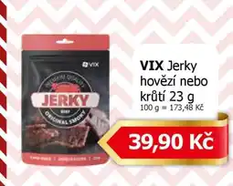 Teta VIX Jerky hovězí nebo krůtí 23 g nabídka