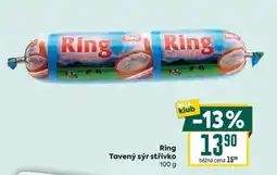Billa Ring Tavený sýr střívko nabídka