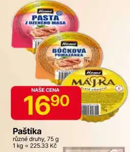 Hruška Paštika nabídka