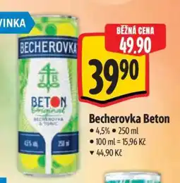 Albert Becherovka Beton nabídka