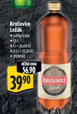 Albert Krušovice ležák nabídka