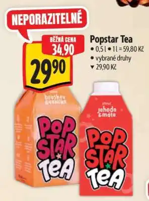 Albert POPSTAR TEA nabídka