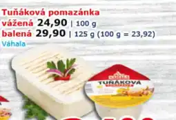 ESO MARKET Tuňáková pomazánka nabídka