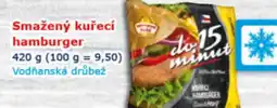 ESO MARKET Smažený kuřecí hamburger nabídka