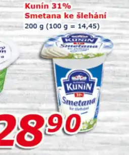 ESO MARKET Kunín 31% Smetana ke šlehání nabídka