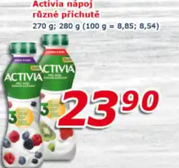 ESO MARKET Activia nápoj nabídka