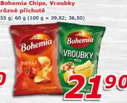 ESO MARKET Bohemia Chips, Vroubky nabídka