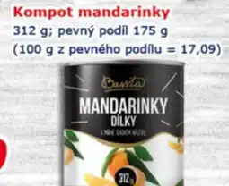 ESO MARKET Kompot mandarinky nabídka