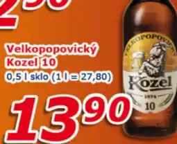 ESO MARKET Velkopopovický Kozel 10 nabídka