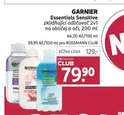 Rossmann Garnier odličovač nabídka