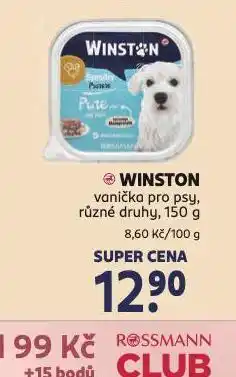 Rossmann Winston vanička pro psy nabídka