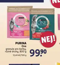 Rossmann Purina one granule pro kočky nabídka