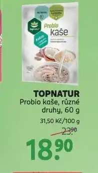 Rossmann Topnatur probio kaše nabídka