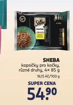 Rossmann Sheba kapsičky pro kočky nabídka