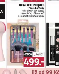 Rossmann Real techniques set štětců nabídka